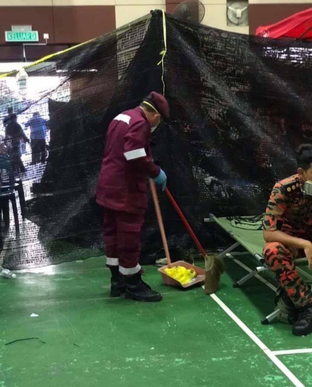 Bencana kimia Pasir Gudang, Gambar Bukti kecekalan petugas kesihatan & anggota keselamatan Sememangnya layak dipuji 6